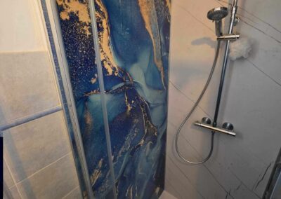 Installation d’une colonne de douche design