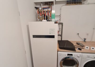 Installation de chauffage dans une maison