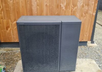 Pompe à chaleur air eau installée par SEC
